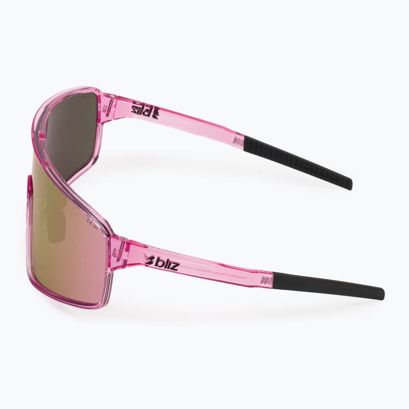 Slnečné okuliare Bliz P001S transparent pink/brown rose multi 4