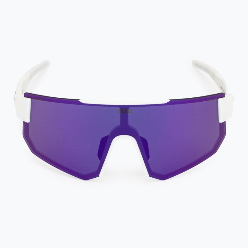 Slnečné okuliare Bliz P005S matte white/smoke purple mirror 3