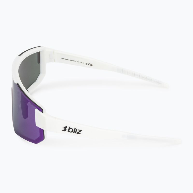Slnečné okuliare Bliz P005S matte white/smoke purple mirror 4
