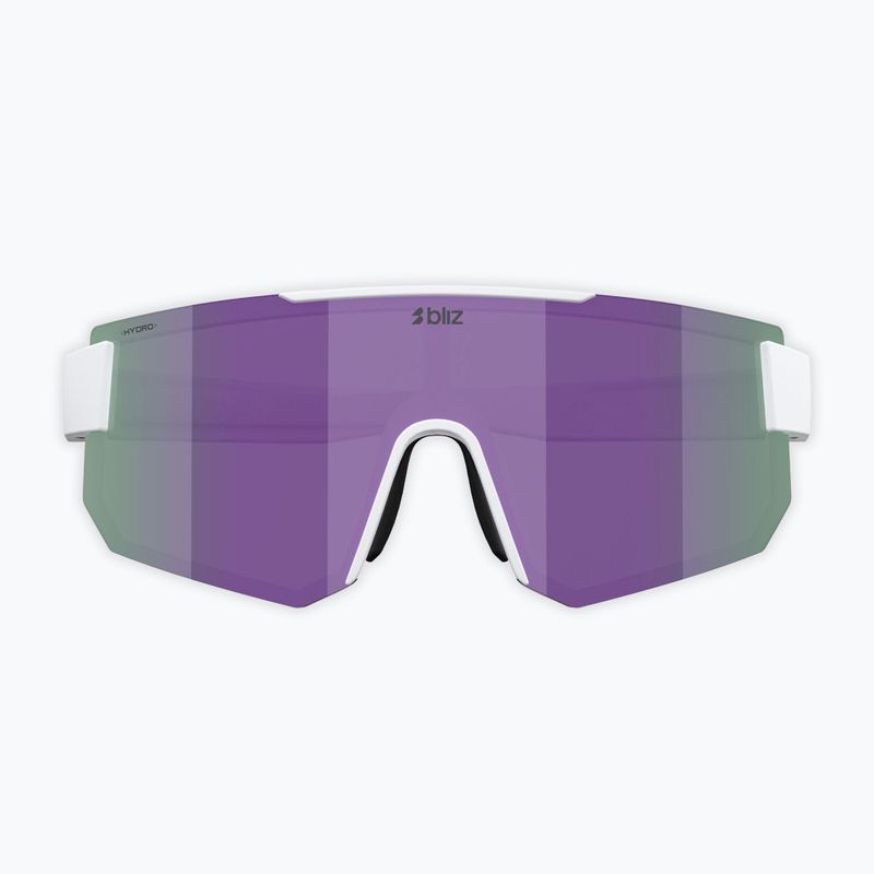 Slnečné okuliare Bliz P005S matte white/smoke purple mirror 8