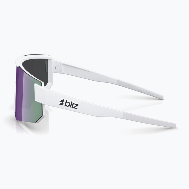 Slnečné okuliare Bliz P005S matte white/smoke purple mirror 10