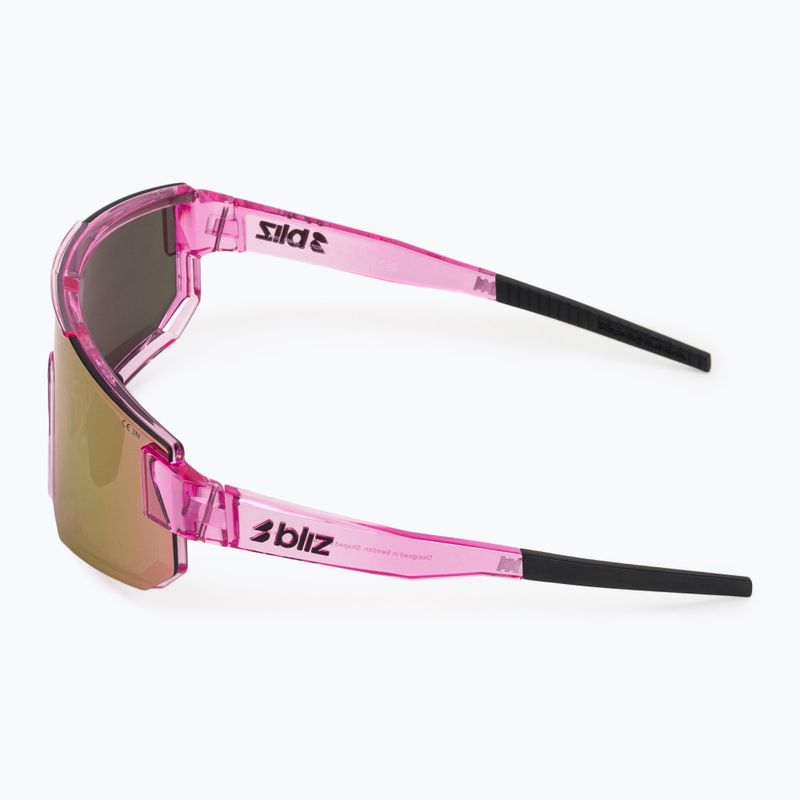 Slnečné okuliare Bliz P005S transparent pink/brown rose multi 4