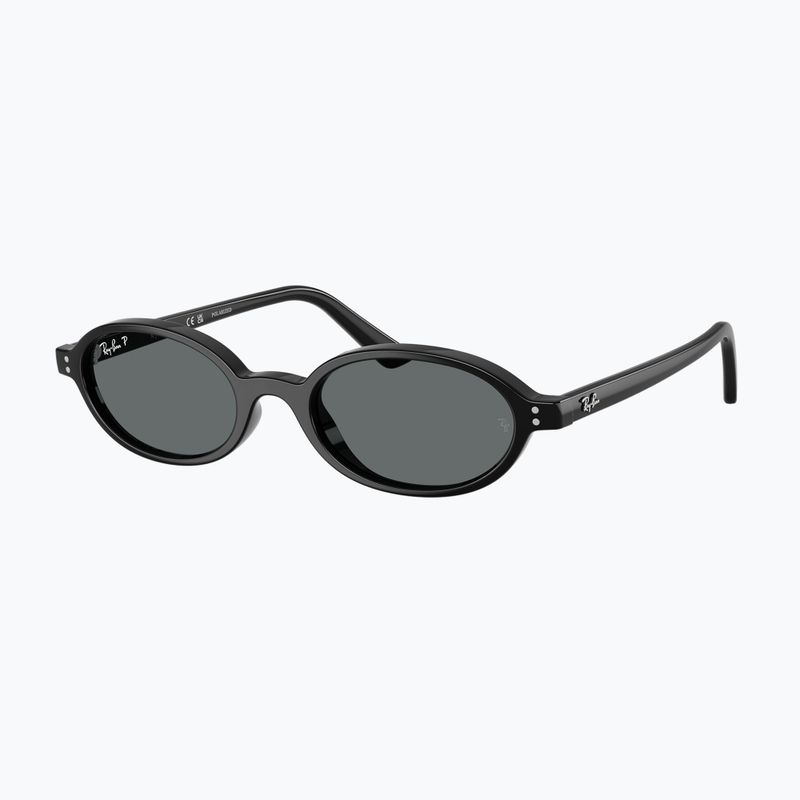Slnečné okuliare Ray-Ban Khal Bio-Based black/dark grey 4