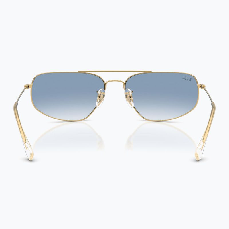 Slnečné okuliare Ray-Ban RB3780 arista gold/transparent blue gradient 5