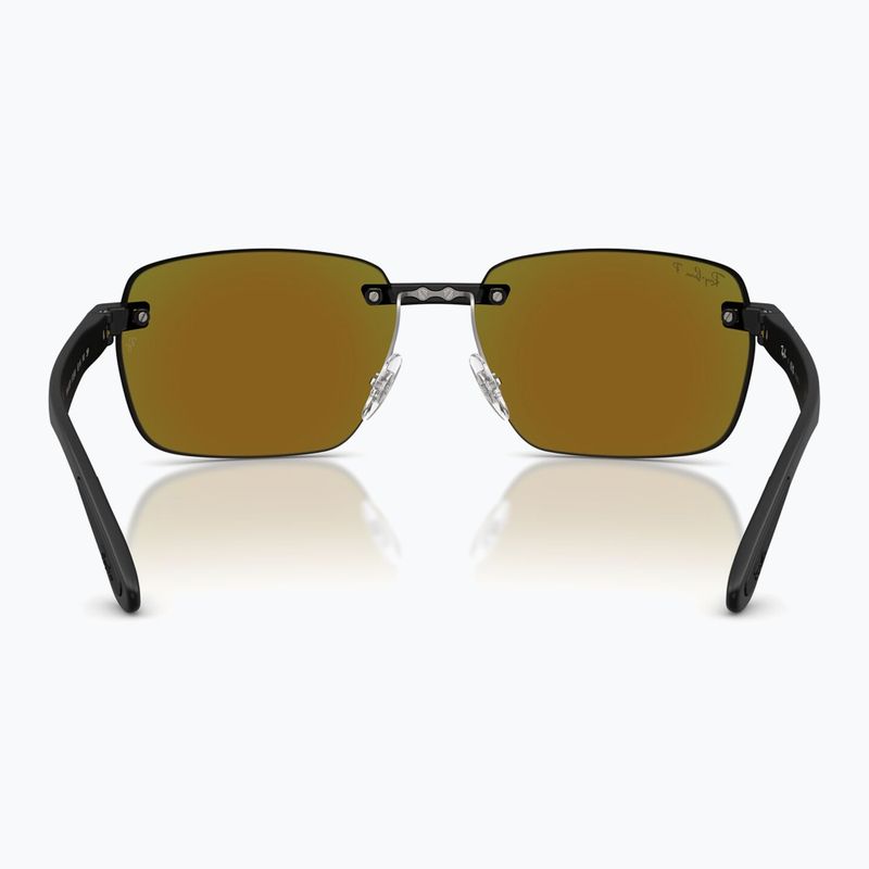 Slnečné okuliare Ray-Ban RB4470 Polarized+ Lenses matte sand black/green chromance 5
