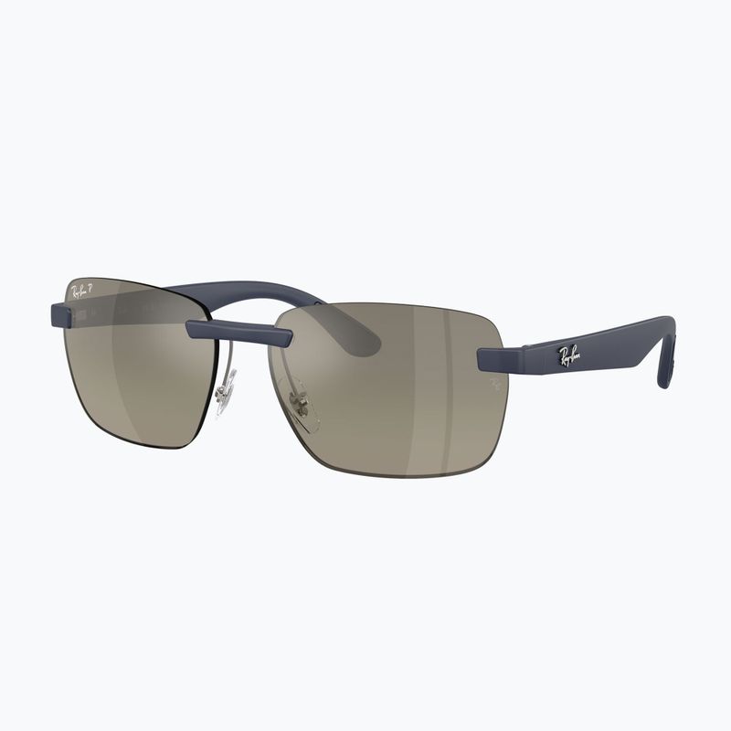 Slnečné okuliare Ray-Ban RB4470 Polarized+ Lenses sand dark blue/grey gradient chromance 4