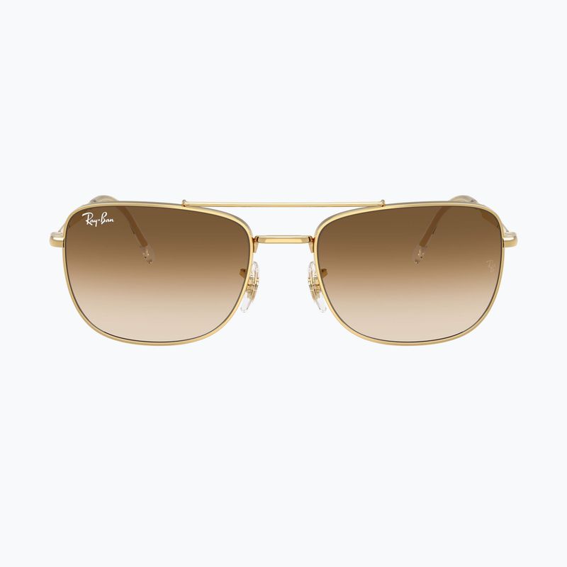 Slnečné okuliare Ray-Ban Bain Bridge arista gold/brown gradient 2