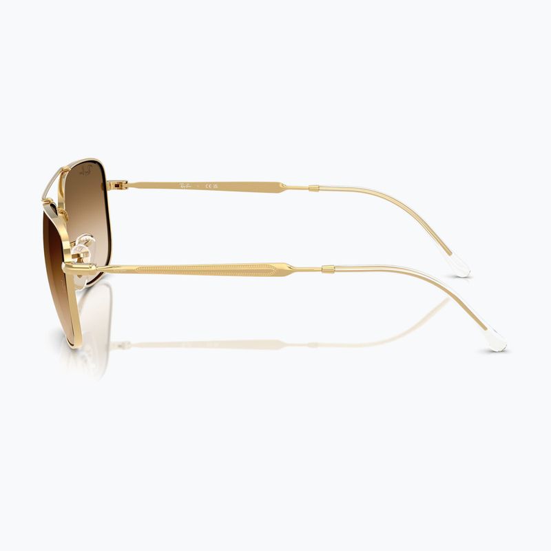 Slnečné okuliare Ray-Ban Bain Bridge arista gold/brown gradient 6