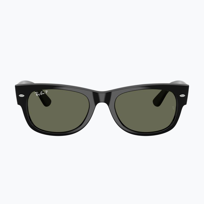 Slnečné okuliare Ray-Ban Mega Wayfarer II black/green 2