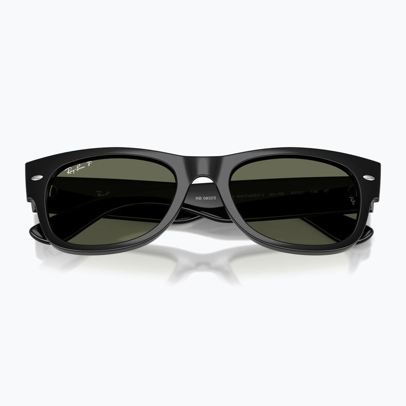 Slnečné okuliare Ray-Ban Mega Wayfarer II black/green 3