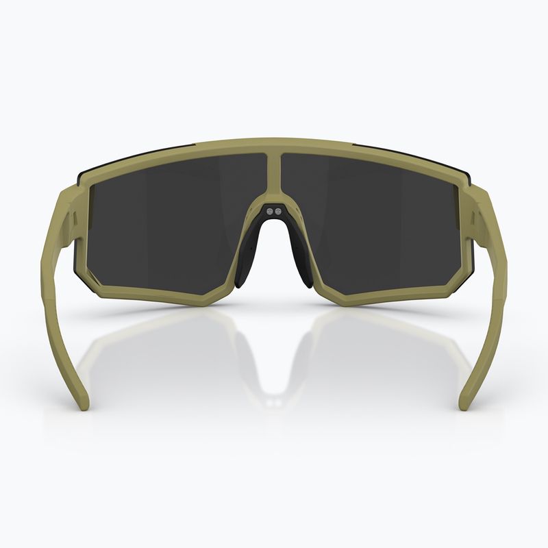 Slnečné okuliare Bliz P005 matte amber green/smoke silver mirror 4