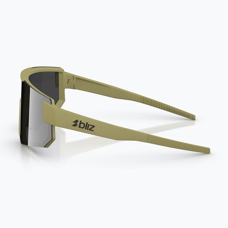 Slnečné okuliare Bliz P005 matte amber green/smoke silver mirror 5