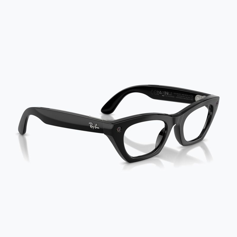 Okuliare s kamerou Ray-Ban Meta Zena shiny black/clear