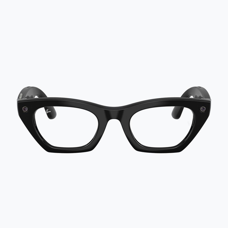 Okuliare s kamerou Ray-Ban Meta Zena shiny black/clear 2