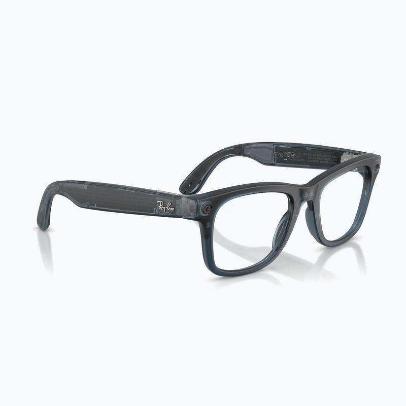 Okuliare s kamerou Ray-Ban Meta Wayfarer tp.mt.ocean/trs grey 4
