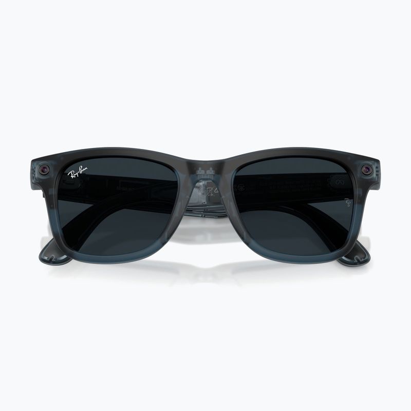 Okuliare s kamerou Ray-Ban Meta Wayfarer tp.mt.ocean/trs grey 9