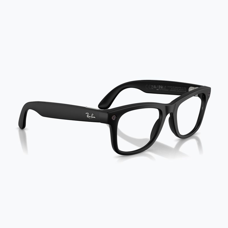 Okuliare s kamerou Ray-Ban Meta Wayfarer matte back/clear 4