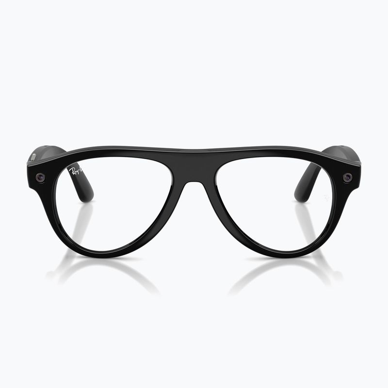 Okuliare s kamerou Ray-Ban Meta Aviator shiny black/trs g. green 2