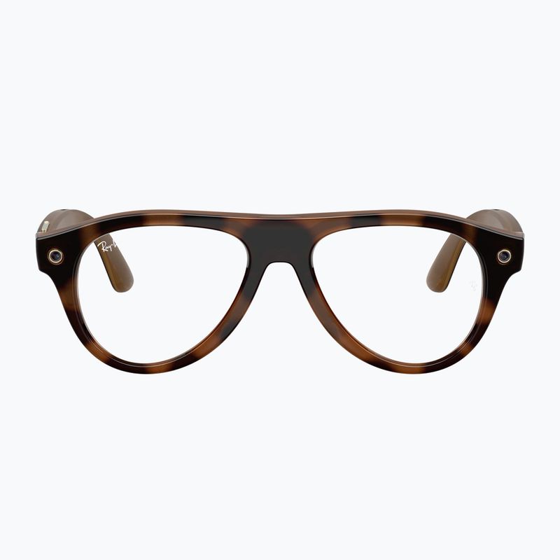 Okuliare s kamerou Ray-Ban Meta Aviator havana/trs brown 2