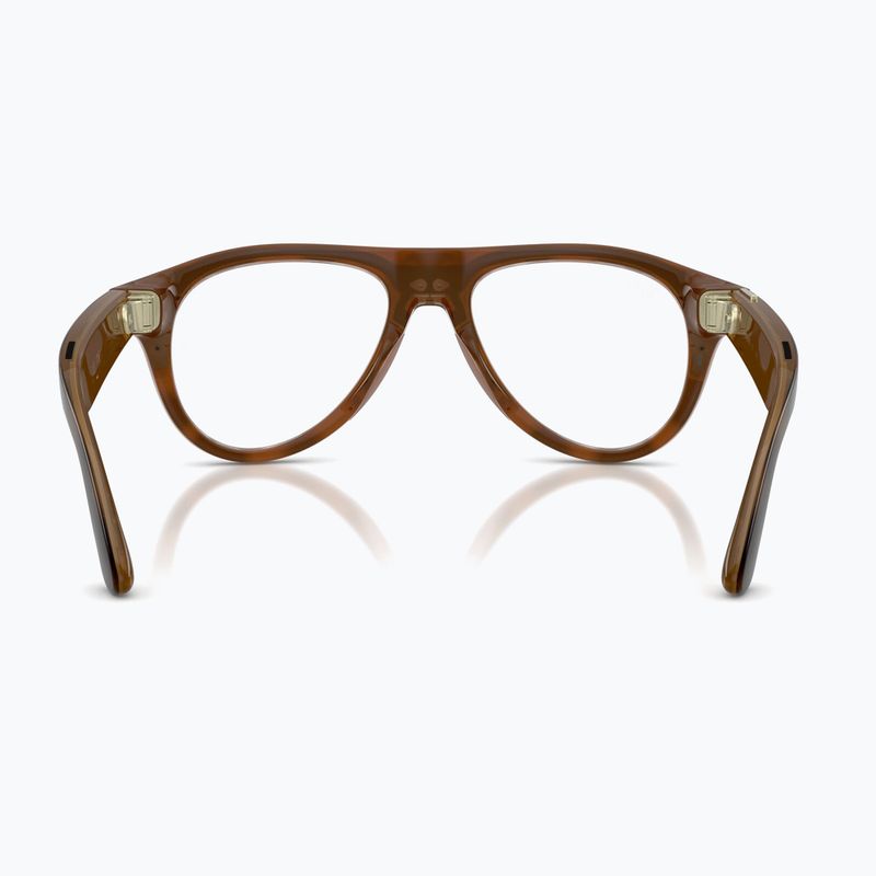 Okuliare s kamerou Ray-Ban Meta Aviator havana/trs brown 3