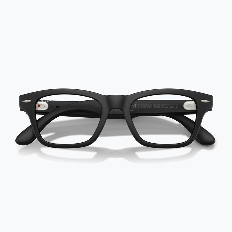Okuliare s kamerou Ray-Ban Meta Burbank matte black/trs g.green 4