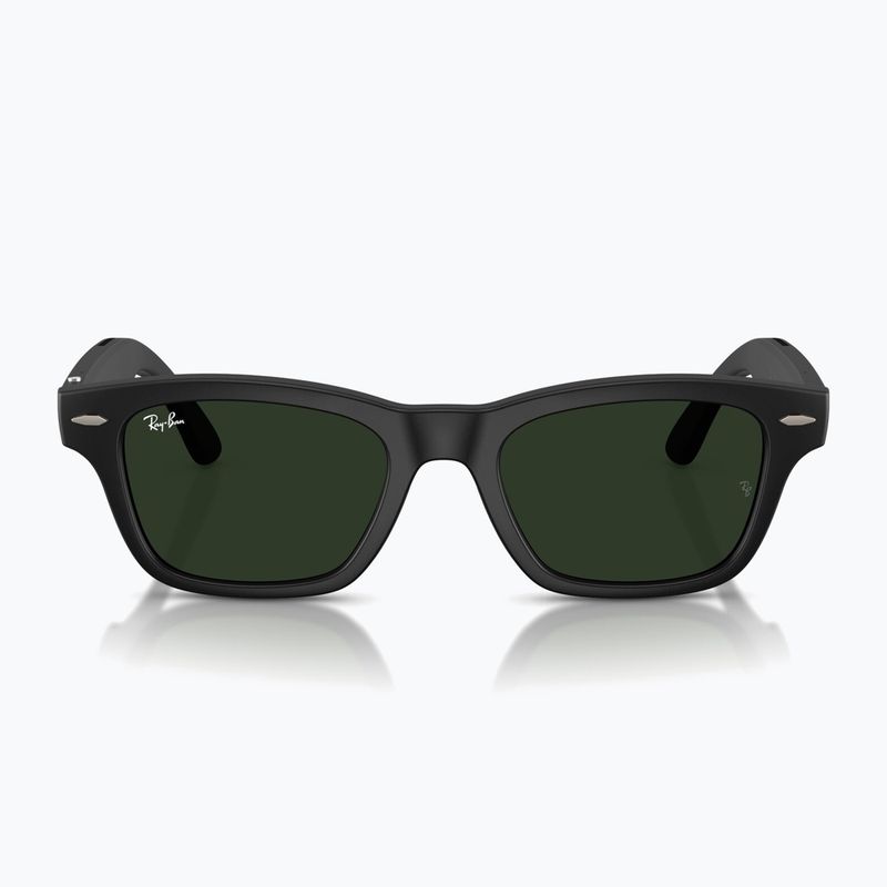 Okuliare s kamerou Ray-Ban Meta Burbank matte black/trs g.green 7