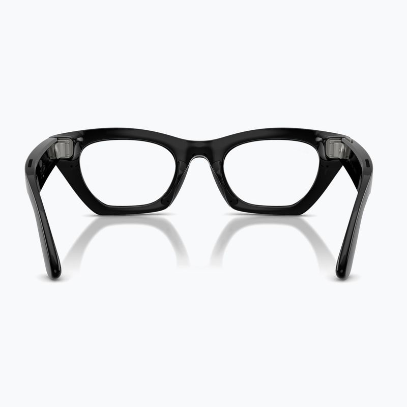 Okuliare s kamerou Ray-Ban Meta Zena shiny black/trs g. green 4