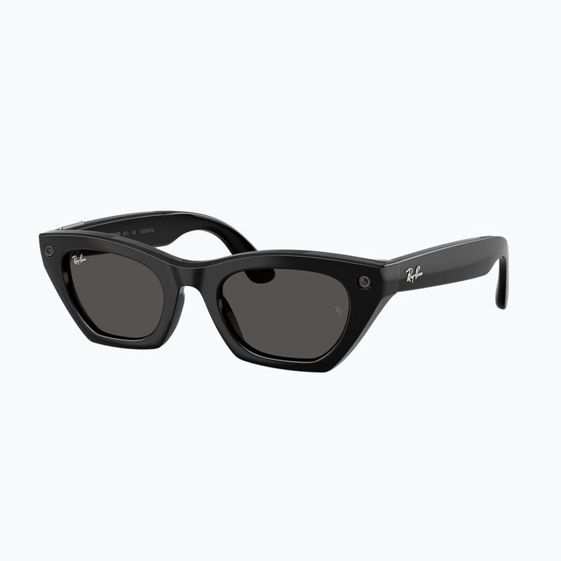 Okuliare s kamerou Ray-Ban Meta Zena shiny black/grey