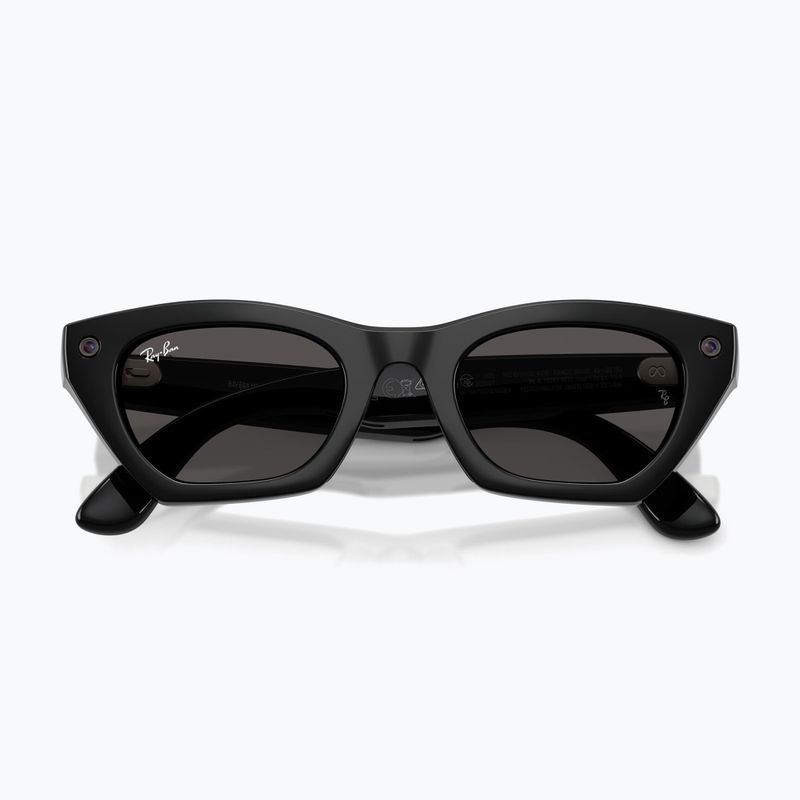 Okuliare s kamerou Ray-Ban Meta Zena shiny black/grey 6