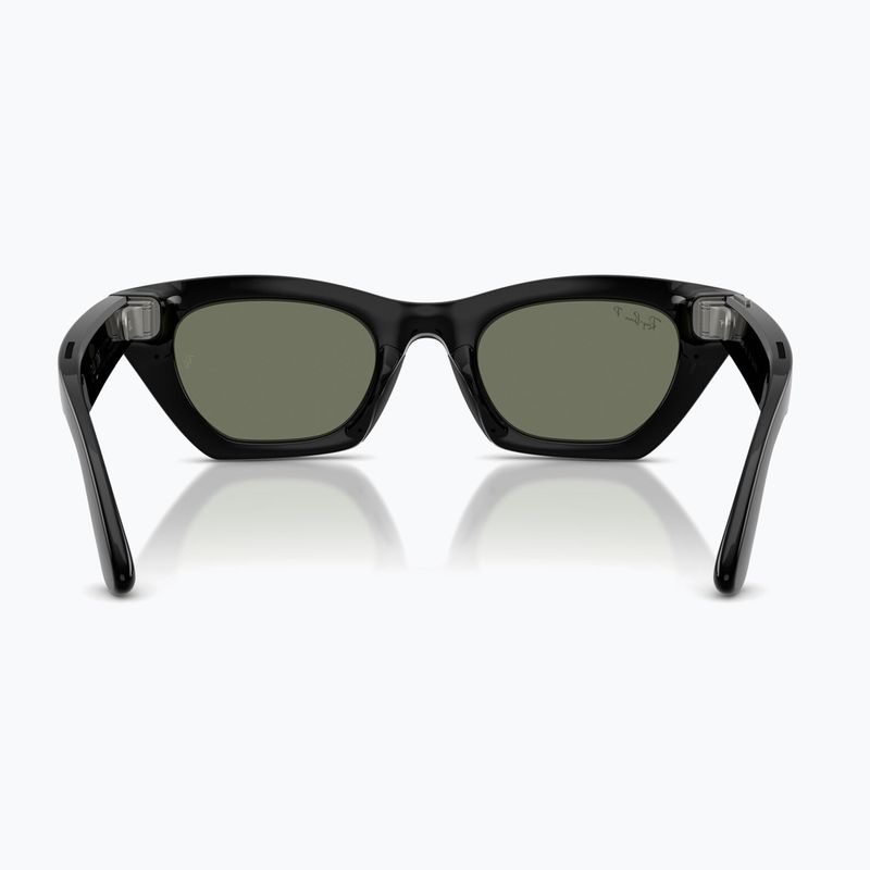 Okuliare s kamerou Ray-Ban Meta Zena shiny black/g15 green polar 3