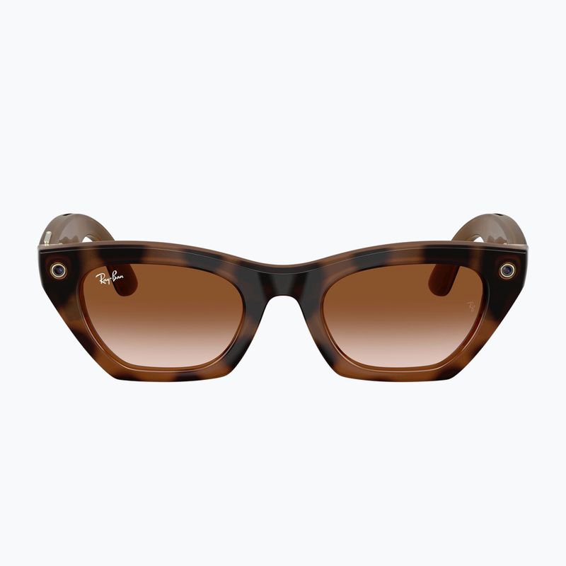Okuliare s kamerou Ray-Ban Meta Zena havana/gradient brown 2