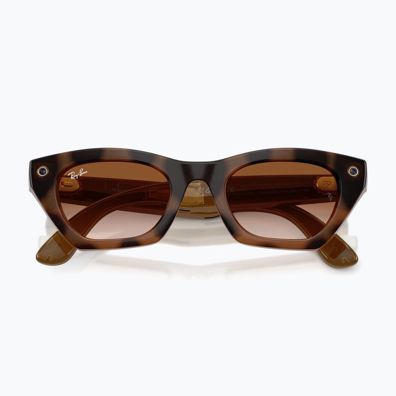 Okuliare s kamerou Ray-Ban Meta Zena havana/gradient brown 6