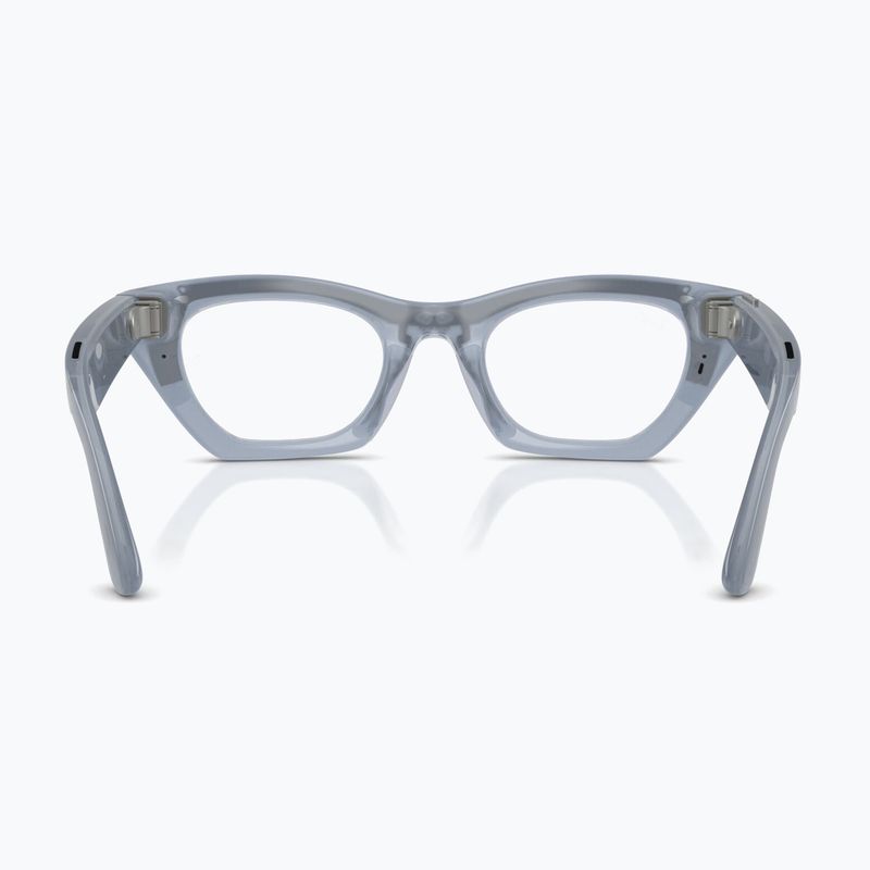 Okuliare s kamerou Ray-Ban Meta Zena milky grey lilac/trs copper 3