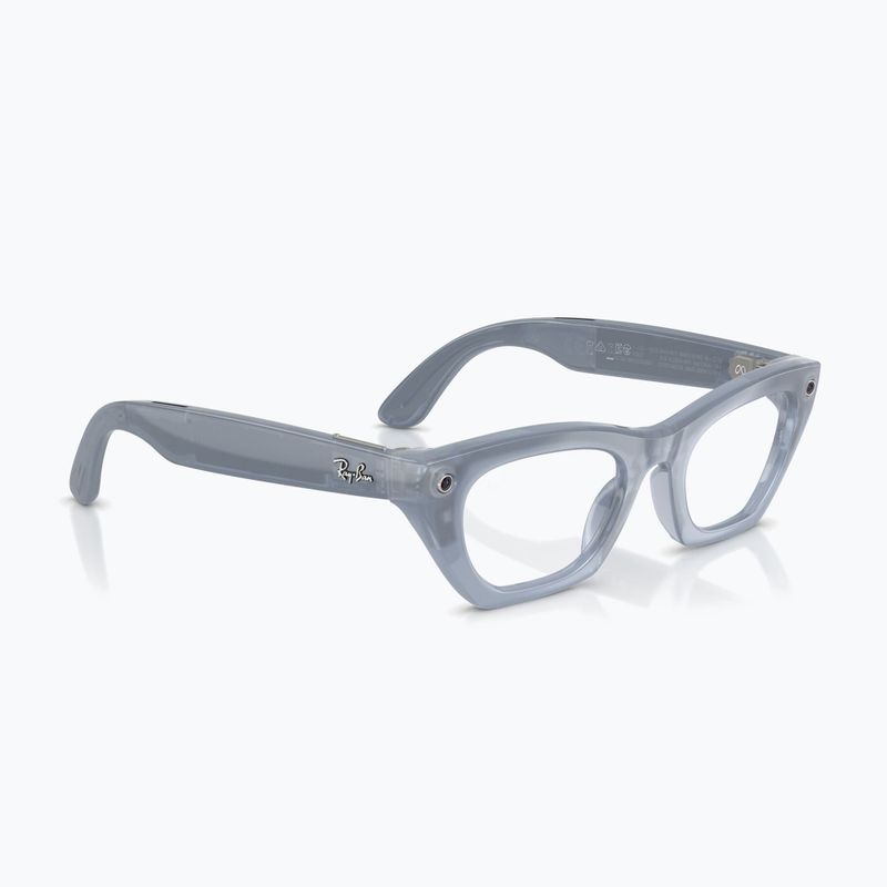 Okuliare s kamerou Ray-Ban Meta Zena milky grey lilac/trs copper 4