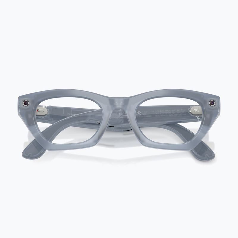 Okuliare s kamerou Ray-Ban Meta Zena milky grey lilac/trs copper 6