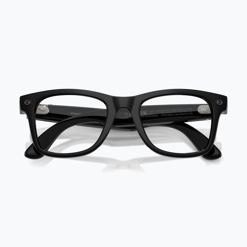 Okuliare s kamerou Ray-Ban Meta Wayfarer shiny black/trs grey 3