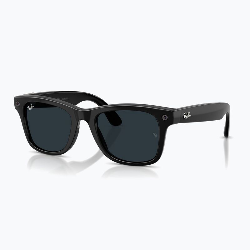Okuliare s kamerou Ray-Ban Meta Wayfarer shiny black/trs grey 7