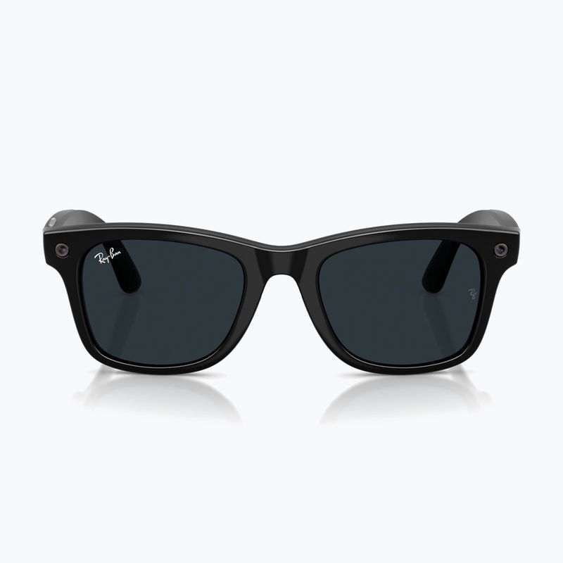 Okuliare s kamerou Ray-Ban Meta Wayfarer shiny black/trs grey 8