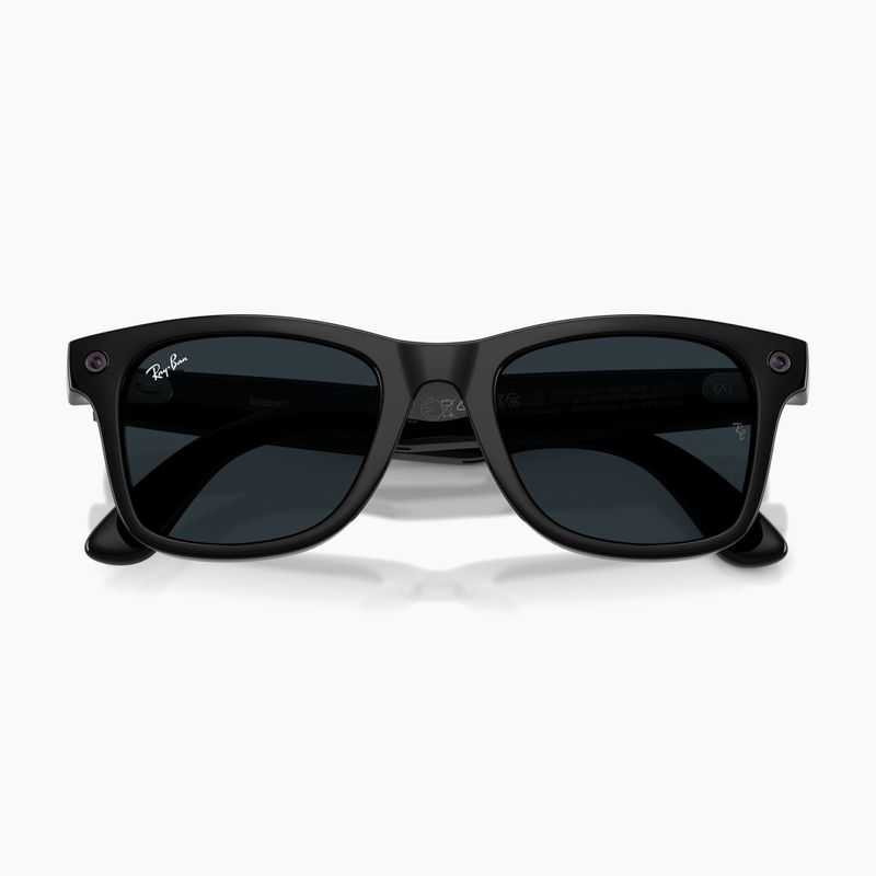Okuliare s kamerou Ray-Ban Meta Wayfarer shiny black/trs grey 9