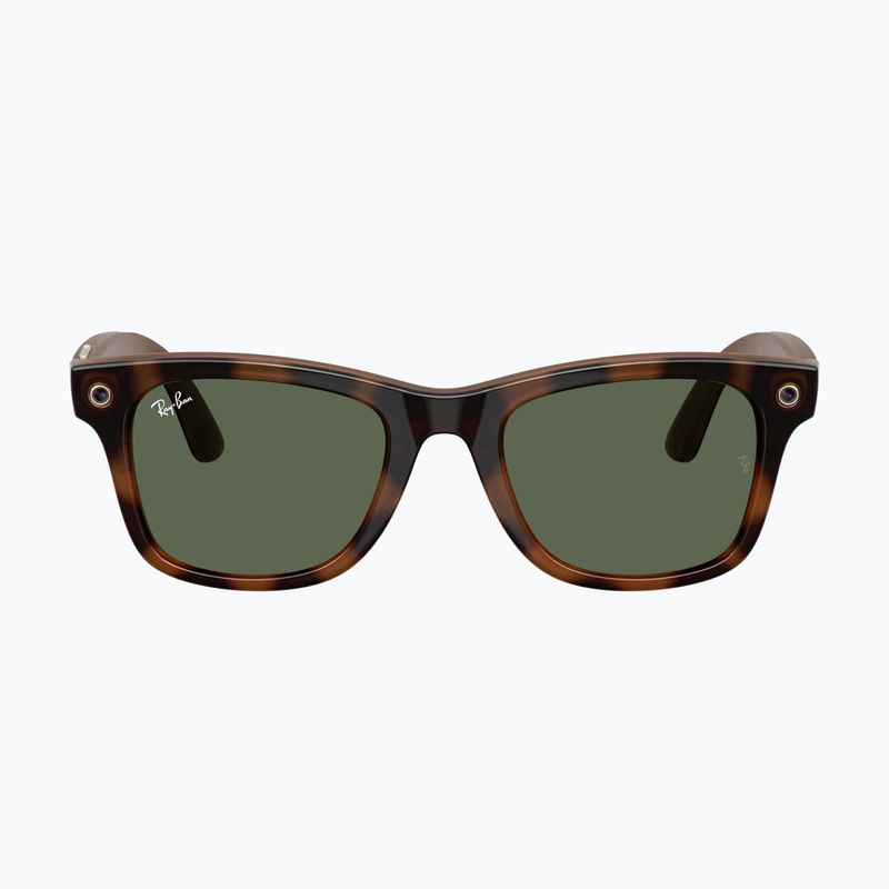 Okuliare s kamerou Ray-Ban Meta Wayfarer havana/g15 green 2