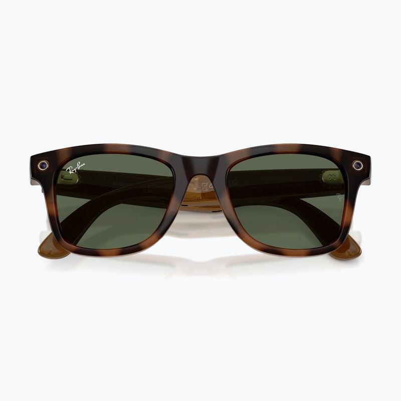 Okuliare s kamerou Ray-Ban Meta Wayfarer havana/g15 green 6