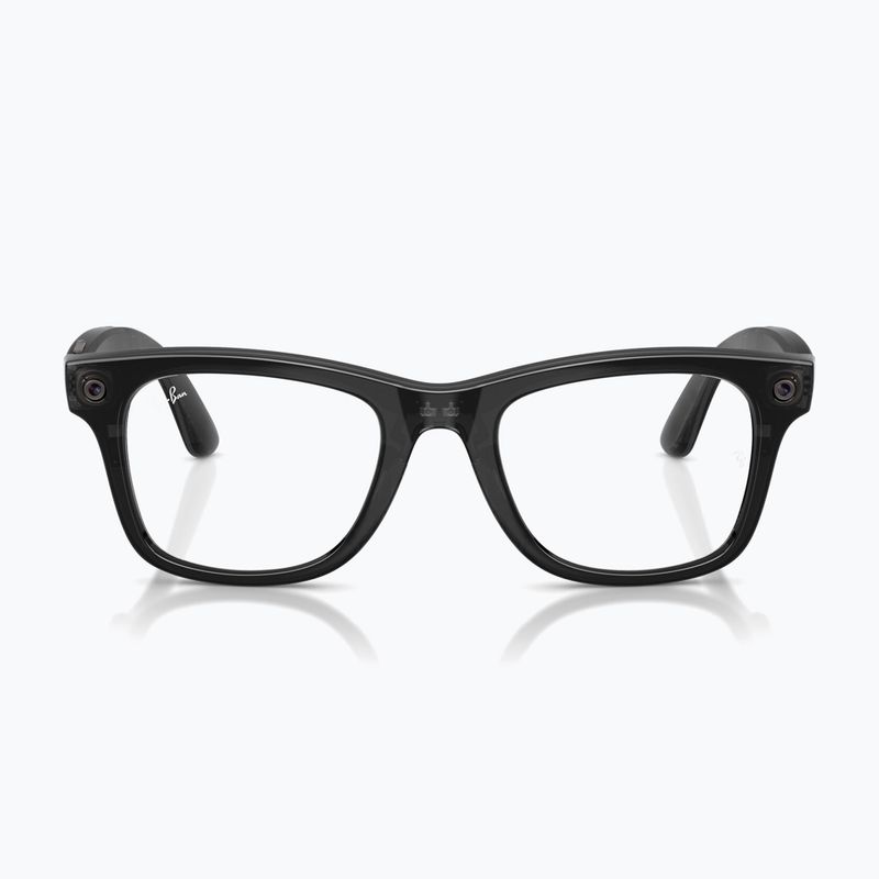 Okuliare s kamerou Ray-Ban Meta Wayfarer transp. black/trs aquamarine 2