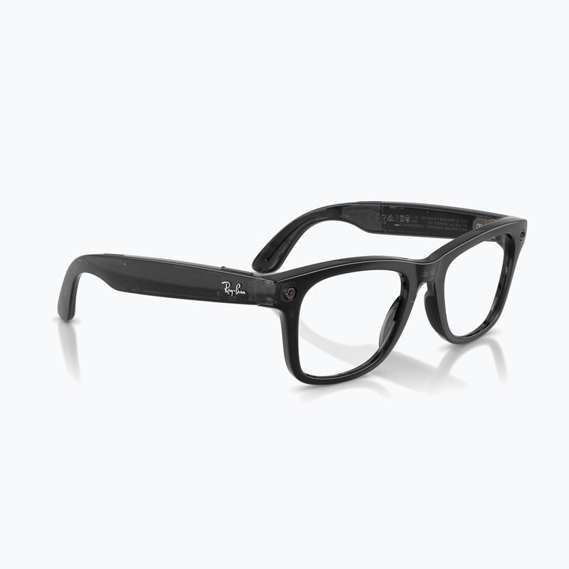 Okuliare s kamerou Ray-Ban Meta Wayfarer transp. black/trs aquamarine 4