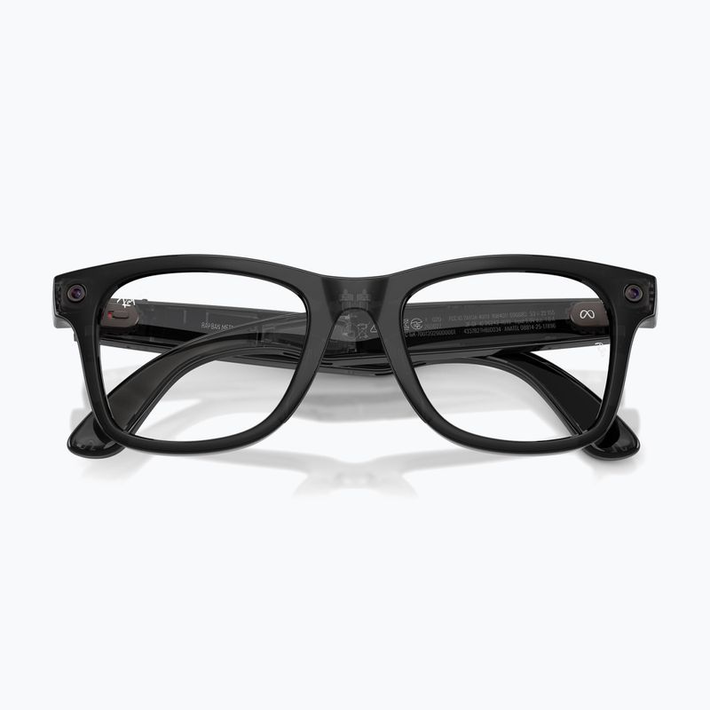 Okuliare s kamerou Ray-Ban Meta Wayfarer transp. black/trs aquamarine 6