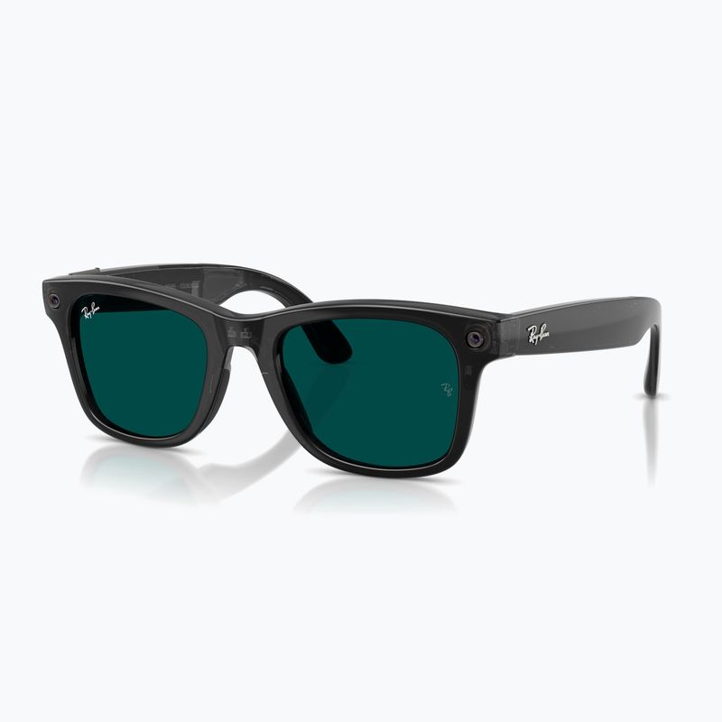 Okuliare s kamerou Ray-Ban Meta Wayfarer transp. black/trs aquamarine 7