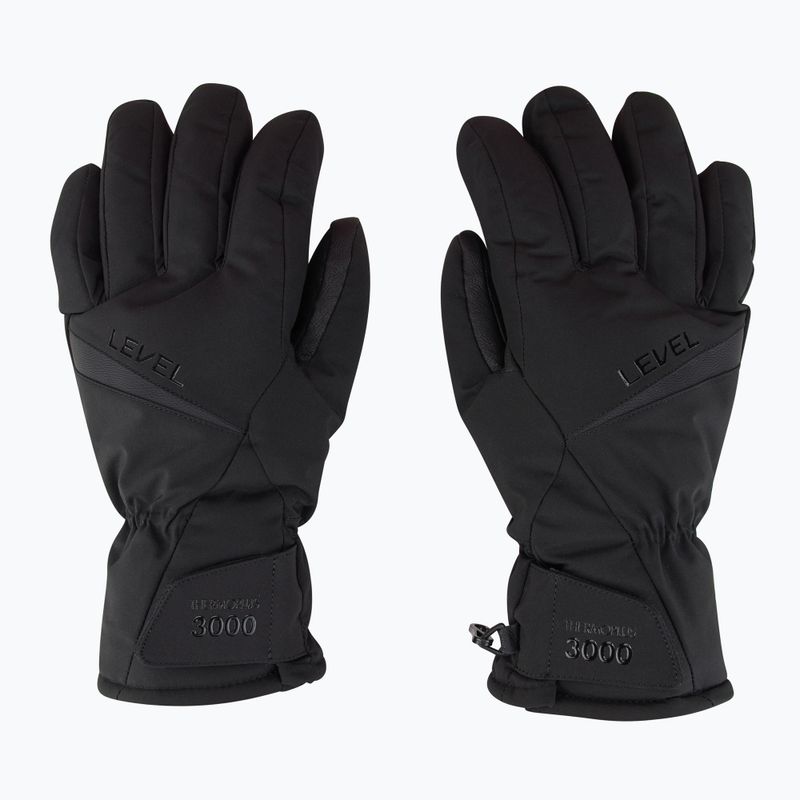 Pánske lyžiarske rukavice Level Alpine black 2