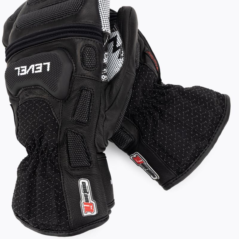 Lyžiarske rukavice Level SQ CF Mitt black 6
