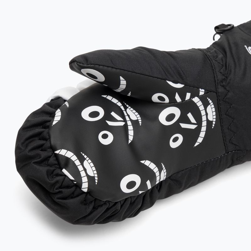 Detské lyžiarske rukavice Level Lucky Mitt pk white 4