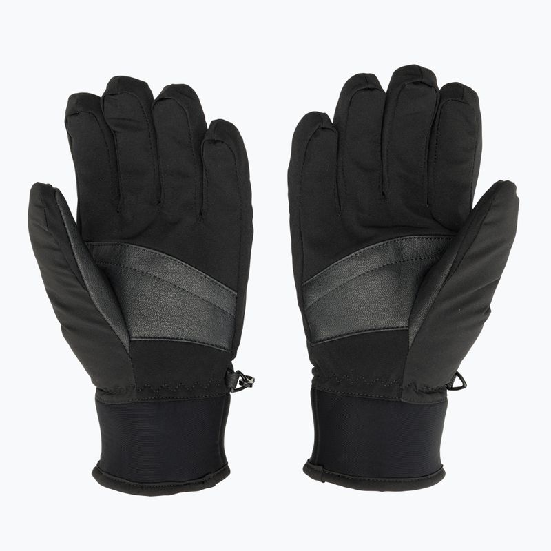 Pánske lyžiarske rukavice Level Hawk black 2