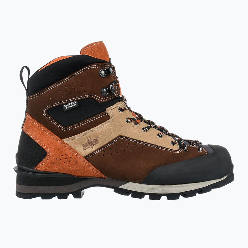 Pánske trekové topánky Lomer Badia High Mtx chocolate/brick 9